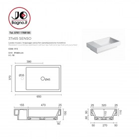 Tecnica Lavabo Senso 9115