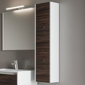 LU2001 Colonna bagno sospesa un anta reversibile Luna2 (COMBINAZIONE 4)