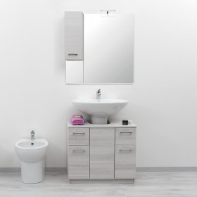 Mobile Bagno a Terra Copricolonna Sottolavabo 70 cm Vari Colori