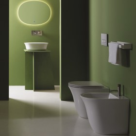 Bagno completo moderno quadrato FLUT