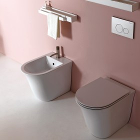 Bagno completo moderno quadrato FLUT