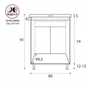 Athena 80x50 Tecnica