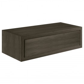 Pensile sospeso orizzontale con cassetto (J60047) ROVERE SCURO