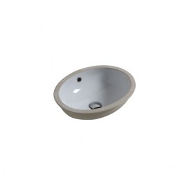 Lavabo sottopiano 46x38 Ovale Incasso