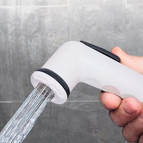 Kit Doccetta WC ideale per sostituire il Bidet in Bagno Bianca