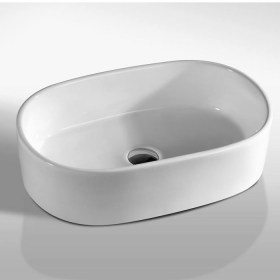 Lavabo appoggio Shira 56 Nero Ceramica