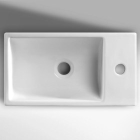 lavabo appoggio Lam 46 in ceramica