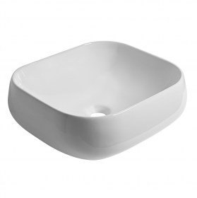 Lavabo da appoggio quadrato 45 MERCURIO Design Moderno