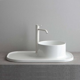 Lavabo da appoggio 70x45 cm Upper 