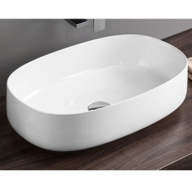 Lavabo appoggio Cognac ovale 55 Art Ceram