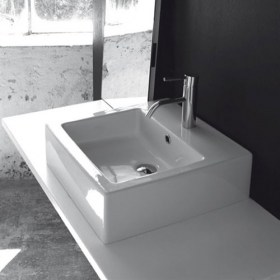 Lavabo appoggio Quadro Ceramica Kieko