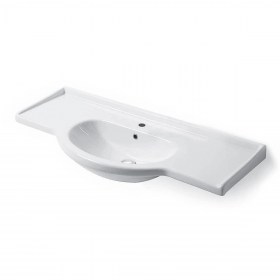 Top lavabo integrale semincasso Combi 124 amerina ceramica