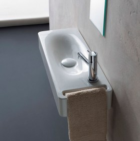 Lavabo sospeso Hung 50 Ceramica Scarabeo