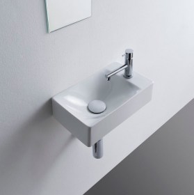 Lavabo sospeso Soft 38 Ceramica Scarabeo