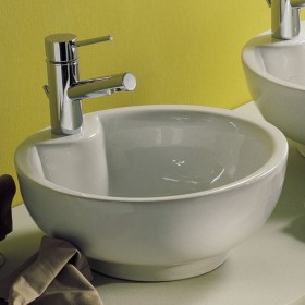 Lavabo appoggio Luna 8003 Ceramica Scarabeo