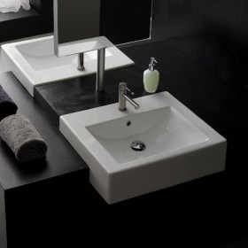 Lavabo semincasso 60 Square scarabeo