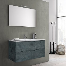 mobile bagno moderno Martina 60/80/100 cm - Pietra blu