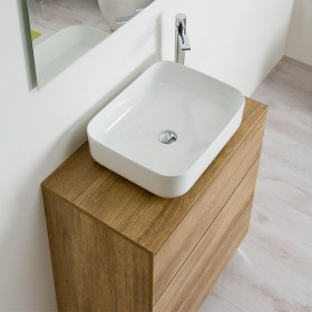 Lavabo Peiton si Mobile Bagno Klara con Cassetti