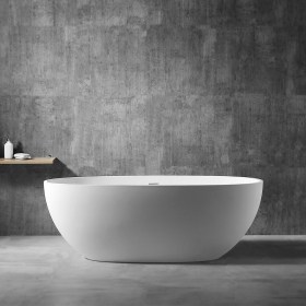 Vasca da bagno OAUH Free Standing Ovale 165x78xh58 in Artifical Stone