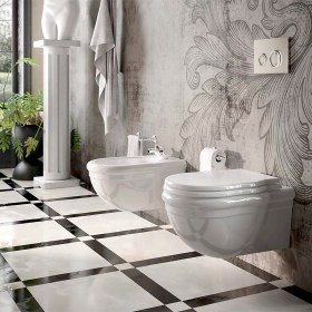 Sanitari bagno classici sospesi Ellade Hidra Ceramica