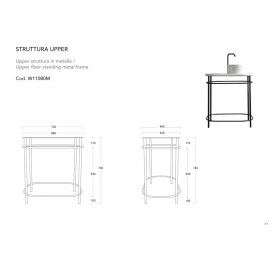 tecnica struttura 70x45 Upper 