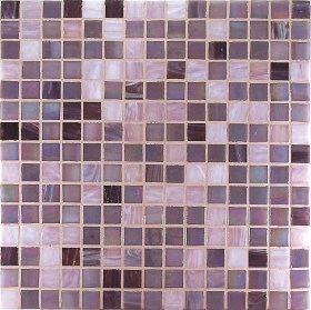 V3231 Lilla Mix Mosaico in Pasta di Vetro PROJECT PLUS e BRONZE MIX