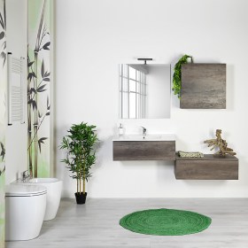 Arredo Bagno 80cm KLARA con sanitari bagno Easy Bath