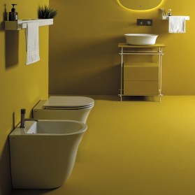 Bagno completo moderno quadrato FLUT