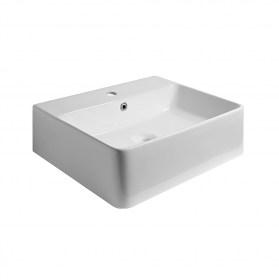 Lavabo Rettangolare da appoggio 52 in ceramica URANO