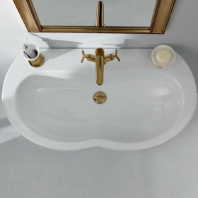 Lavabo su colonna 95 Time GSG Ceramica