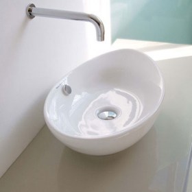 lavabo appoggio wave 55x36