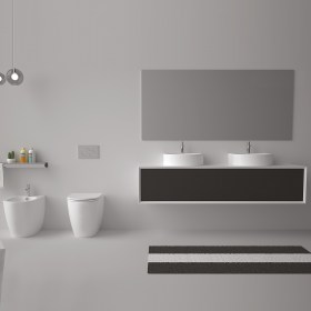 sanitari bagno a terra senza brida Like Gsg Ceramic Design