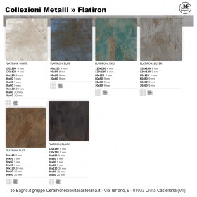 Colori Disponibili Rivestimento Bagno Metalli