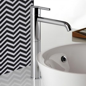 Rubinetto alto bagno lavabo Serie Radius Mix