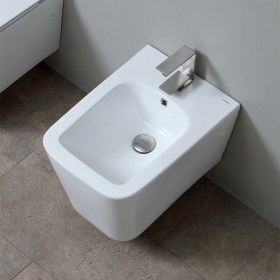 Bidet Snitari Nanà Nero Ceramica VIsta dall'alto