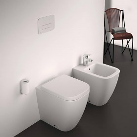 Sanitari Terra I Life S 35 x 48 Rimless a profondità ridotta IDEAL STANDARD