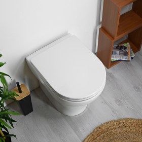 Wc Bidet Combinato a terra filo parete ZETA Multifunzione