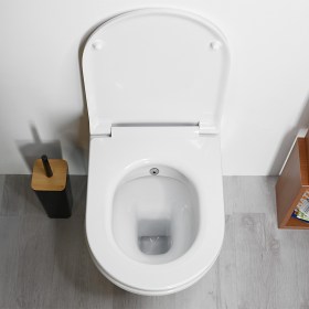 Wc Bidet Combinato sospeso ZETA Multifunzione Ceramica Tuscia